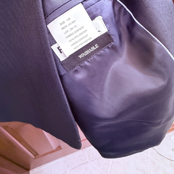 R.J. Classics Equestrian Hunt Coat in Navy Blue (Size 10R, 10/18) - Picture 7 of 8